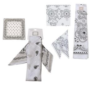 Time And Tru Western Star & Print Bandanas